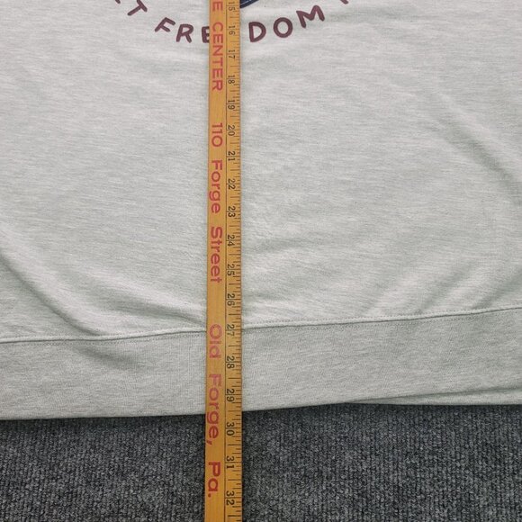 LuLaRoe 3X Gray Logan Crew Neck Relaxed Sweatshirt Wild Free Collection Campfire - Picture 9 of 10